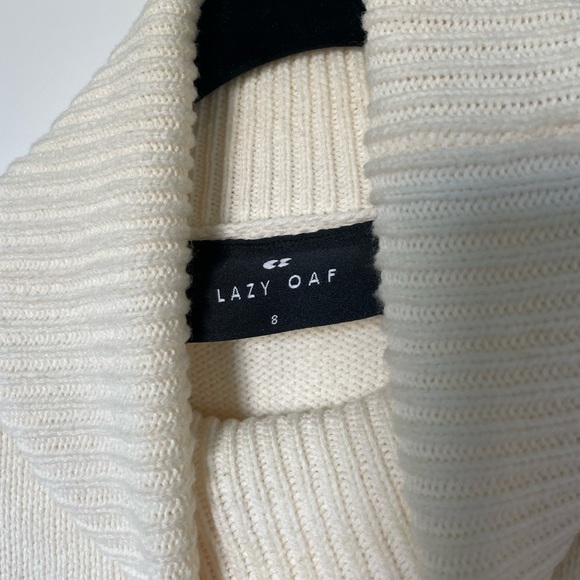 Lazy Oaf Poodle Puff Sleeve Knitted Jumper - Picture 7 of 8